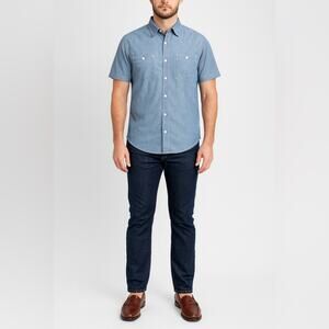 The Normal Brand Light Blue Casual Button Down Shirt size XL